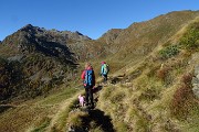 Monti Colombarolo (2309 m) e Ponteranica orientale (2378 m) da Ca’ San Marco il 27 ottobre 2016 - FOTOGALLERY